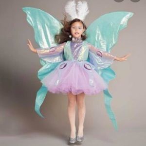 Chasing Fireflies Luna Moth Costume Girls sz 14